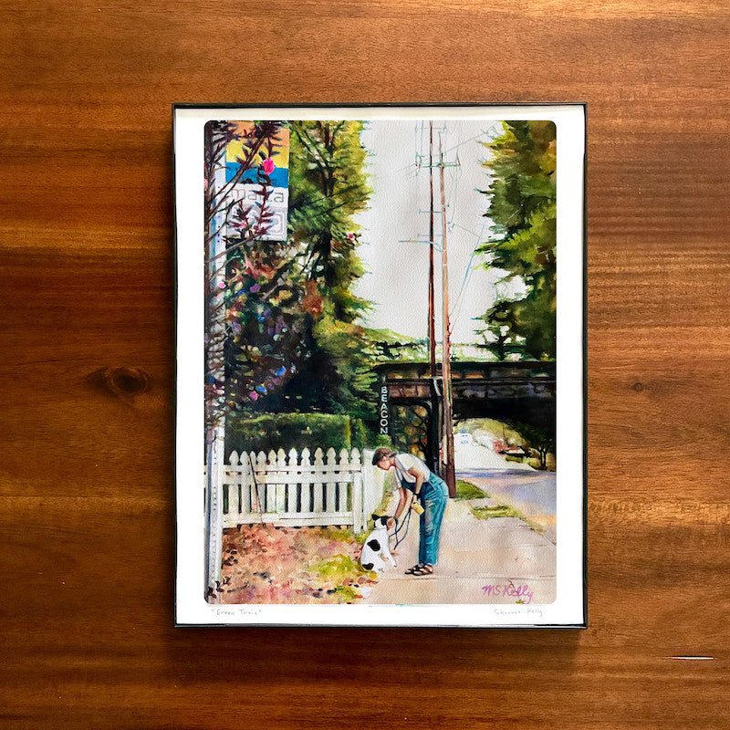 Framed Urban Print - Beacon