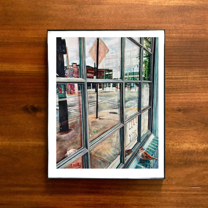 Framed Print - Neighborhood Reflections