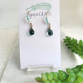 Earrings - Gem Arcs | Moss Quartz