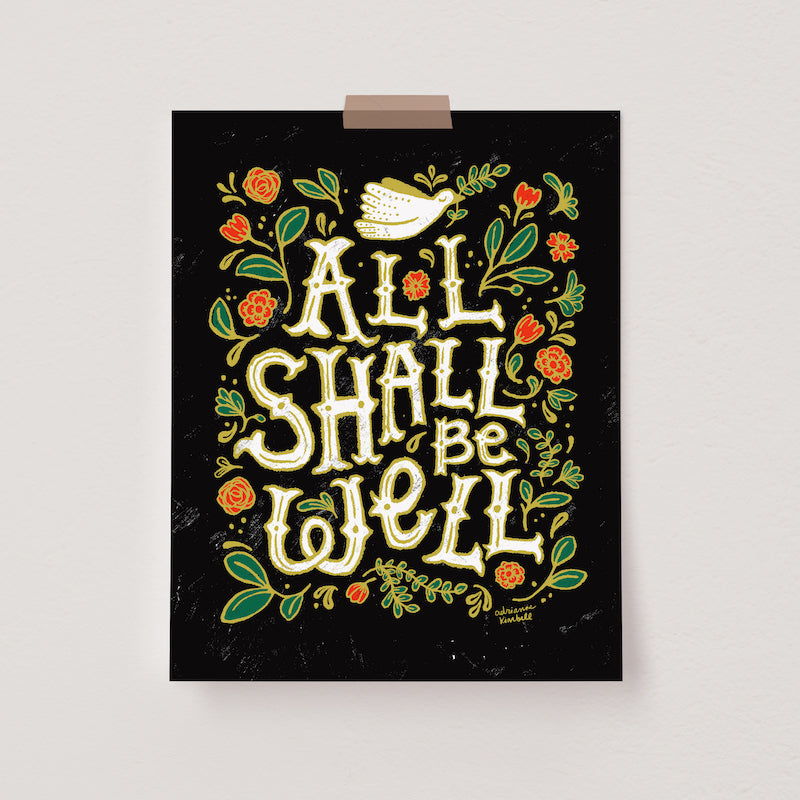 Print - All Shall Be Well