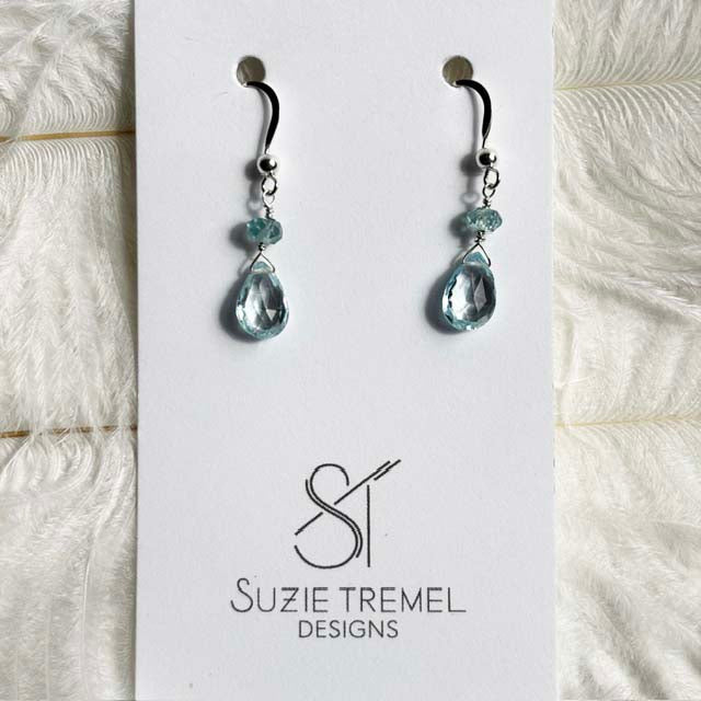 Earrings - Gemstone Drops