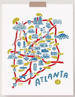 Atlanta Map