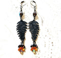 Earrings - Autumn Fern