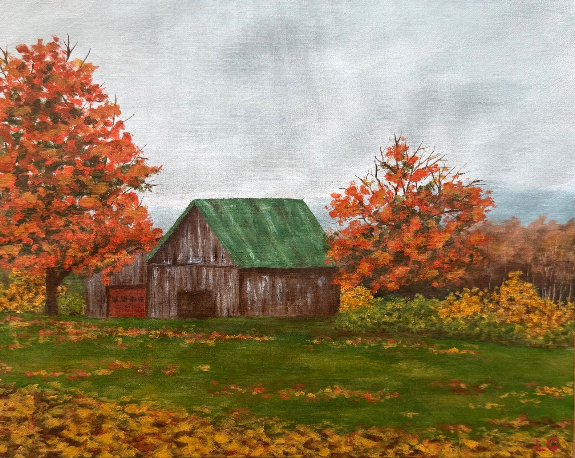 Autumn at the barn