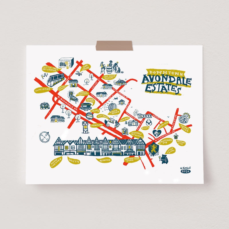 Print - Avondale Estates