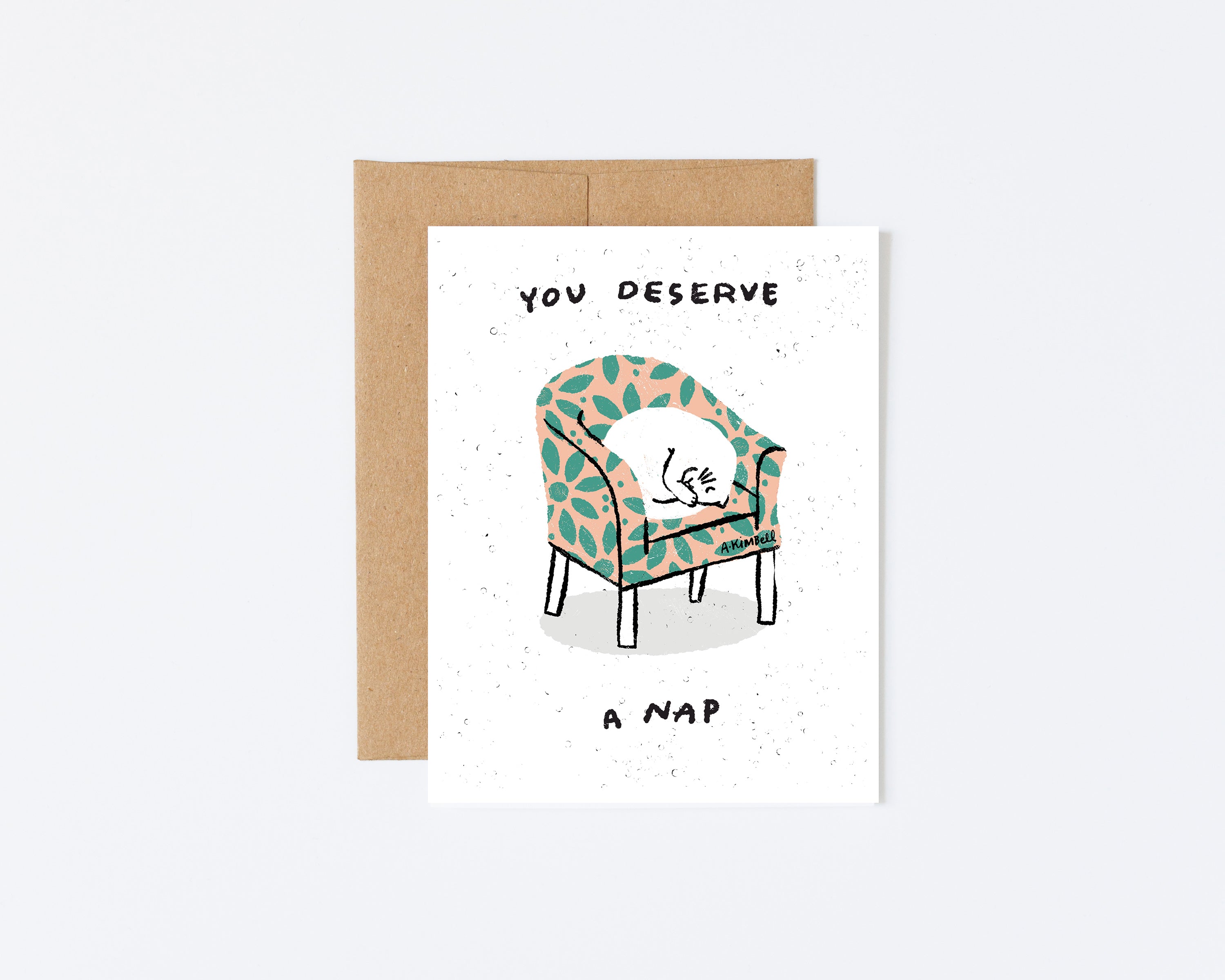 Card - You Deserve a Nap
