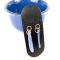 Kyanite Gold Circle Posts