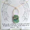 Necklace - Peruvian Opal Frame