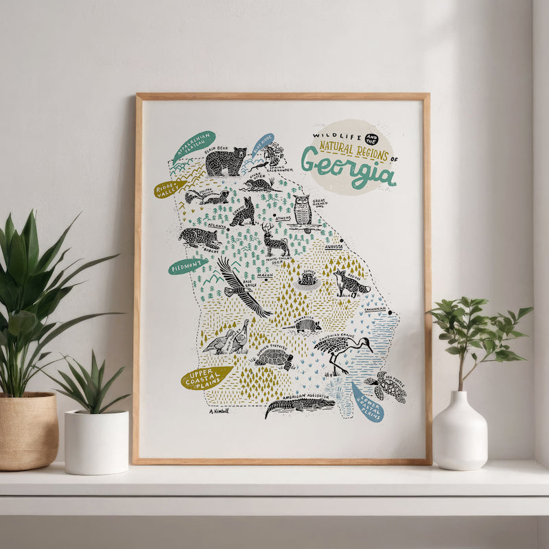 Framed Print - Natural Georgia