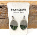 Earrings - Granite Tartan