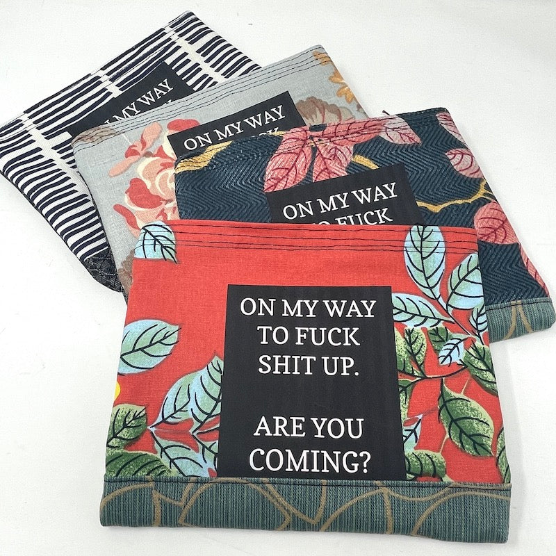 Zipper Pouch - On My Way To Fuck Shit Up