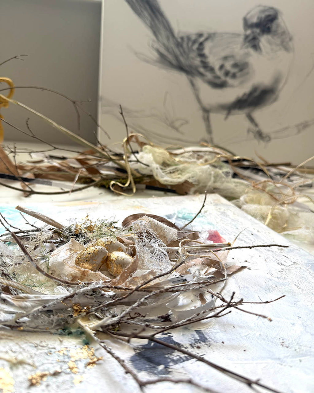 Feather + Found | Mixed Media Mini Workshop 8/20