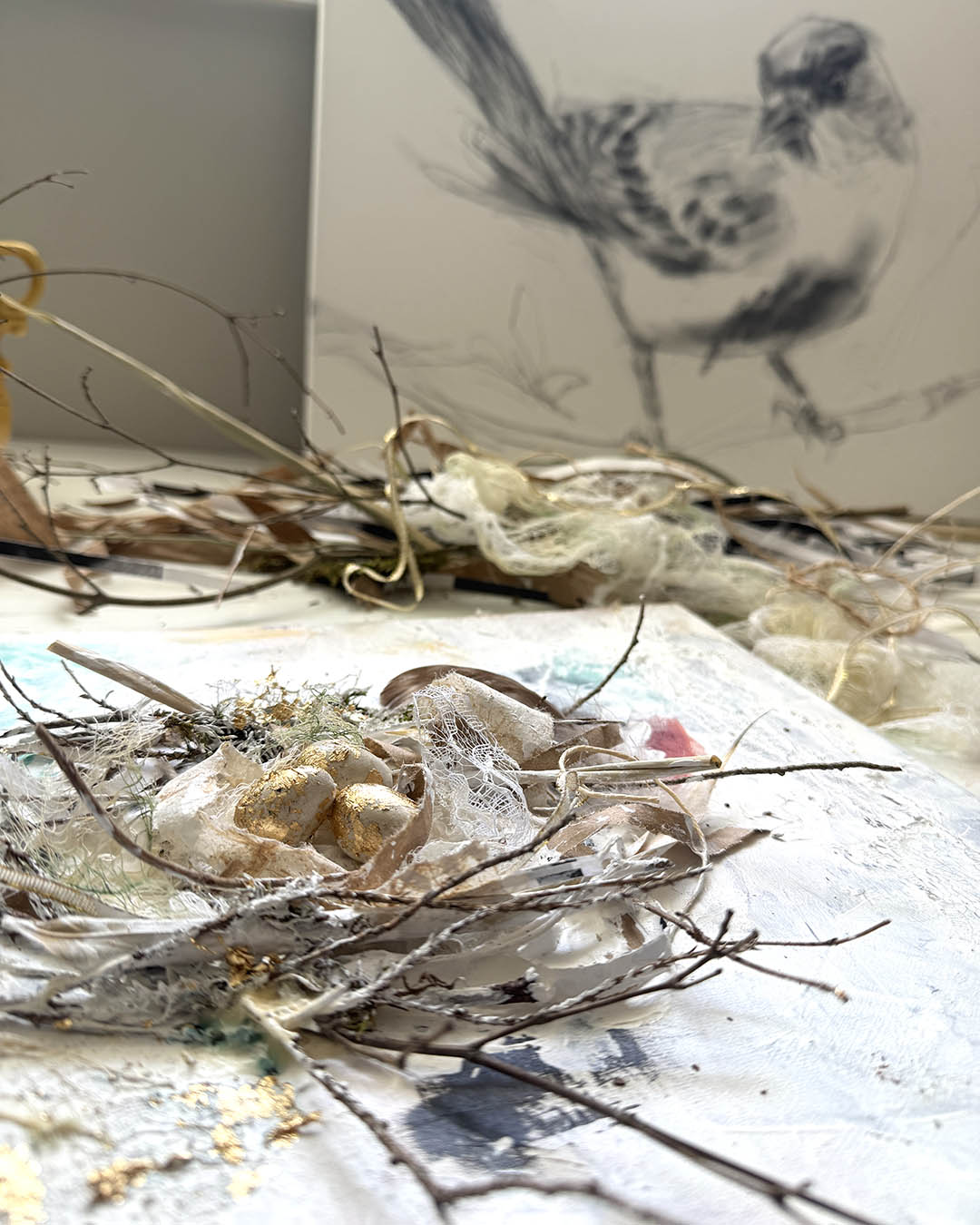 Feather + Found | Mixed Media Mini Workshop 8/20