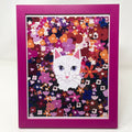 Framed Print - Solstice Kitten | 8 x 10 Magenta Frame