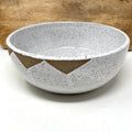Bowl - White and Triangles