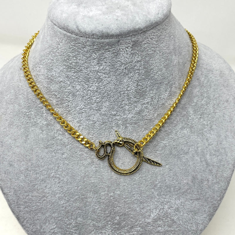Choker - Snake Clasp