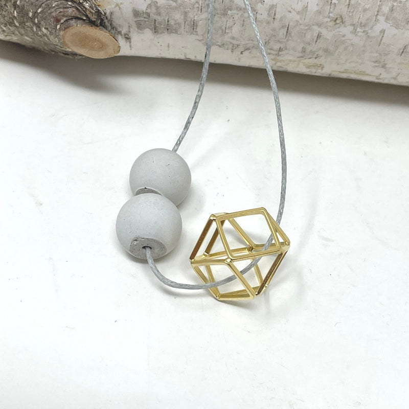 Necklace - Geo Cord