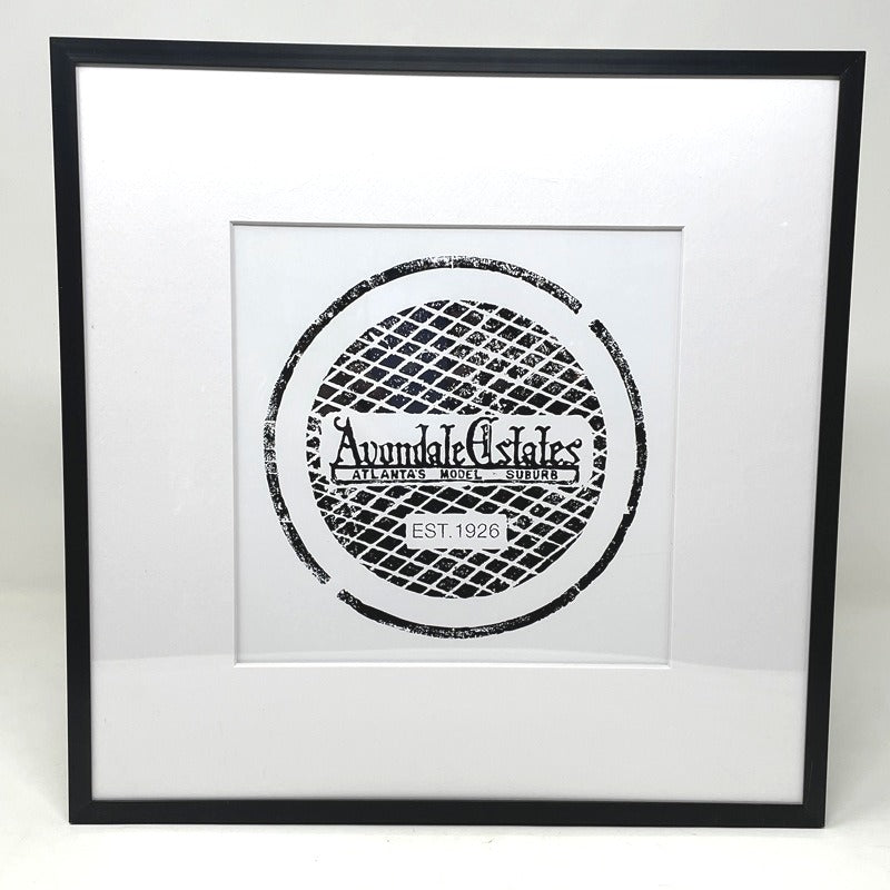 Framed Print - Avondale Estates Est 1926 13"x13"