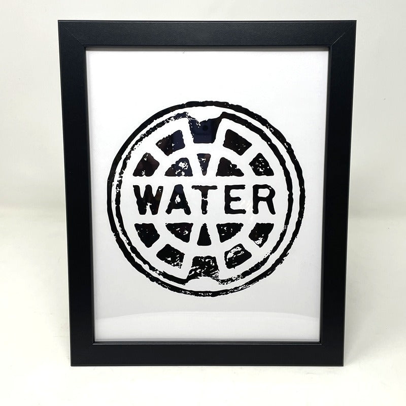 Framed Print - Water 9"x11"