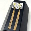 Earrings - Snake Fringe