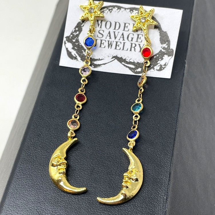 Earrings - Color Moon