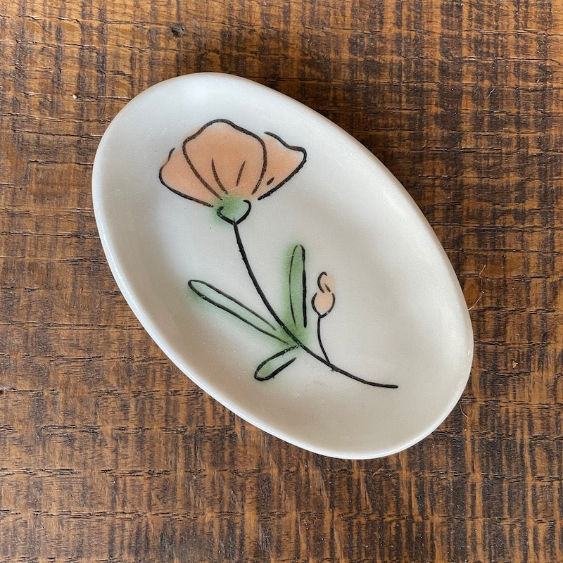 small oval dishes