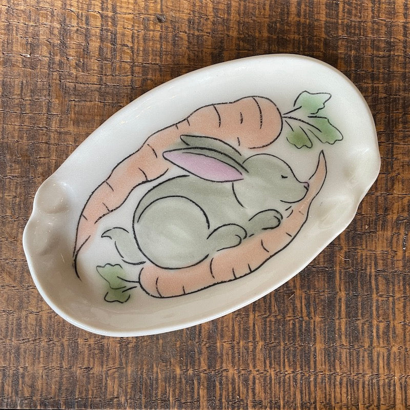 small oval dishes