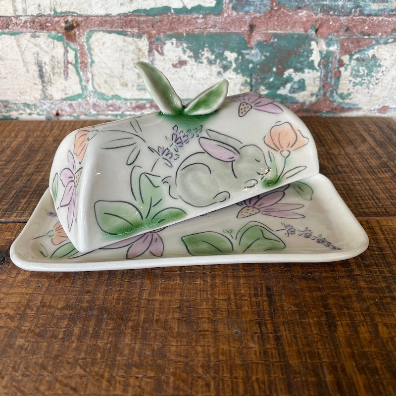 Butter Dish- bunny