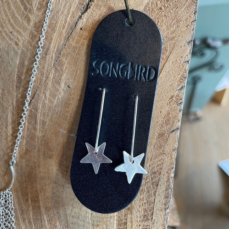 Earrings - Star Dangle | Sterling