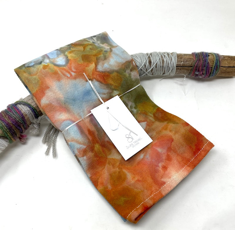 Kitchen Towels - Ice Dye
