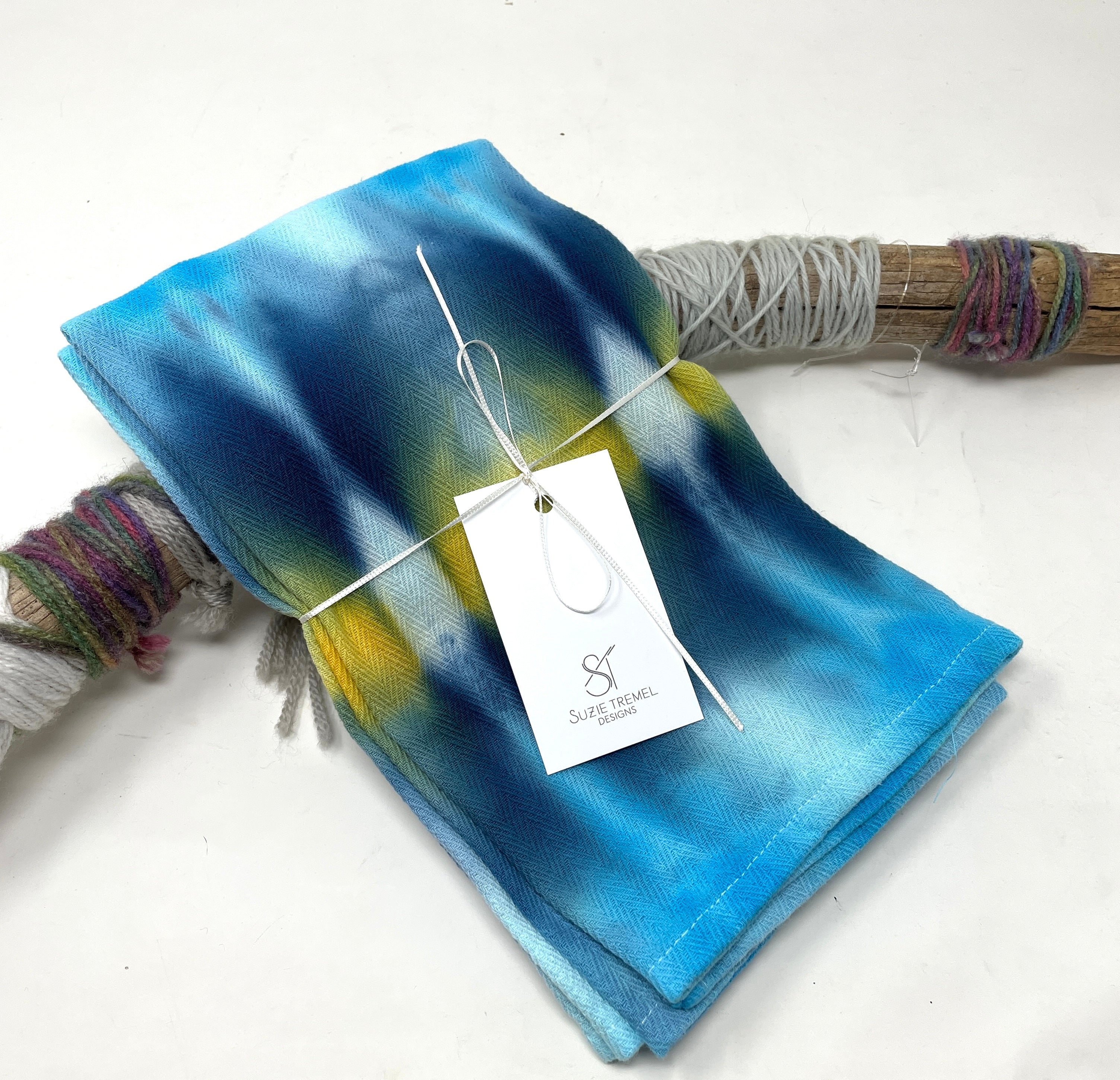 Kitchen Towels - Ice Dye