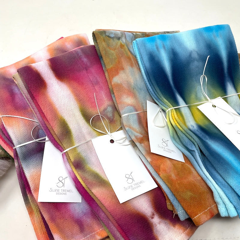 Kitchen Towels - Ice Dye