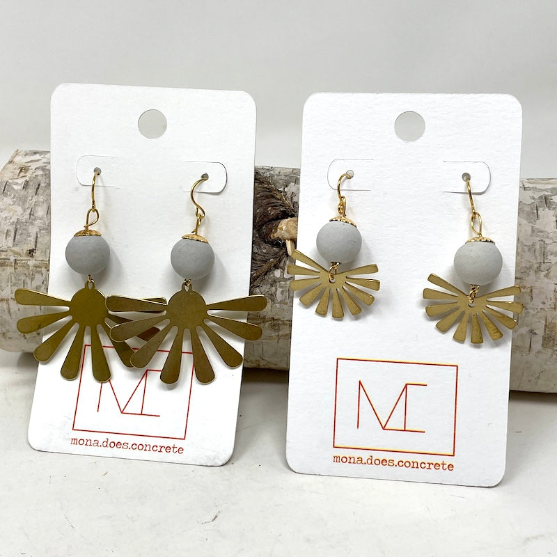 Earrings | Retro Flower