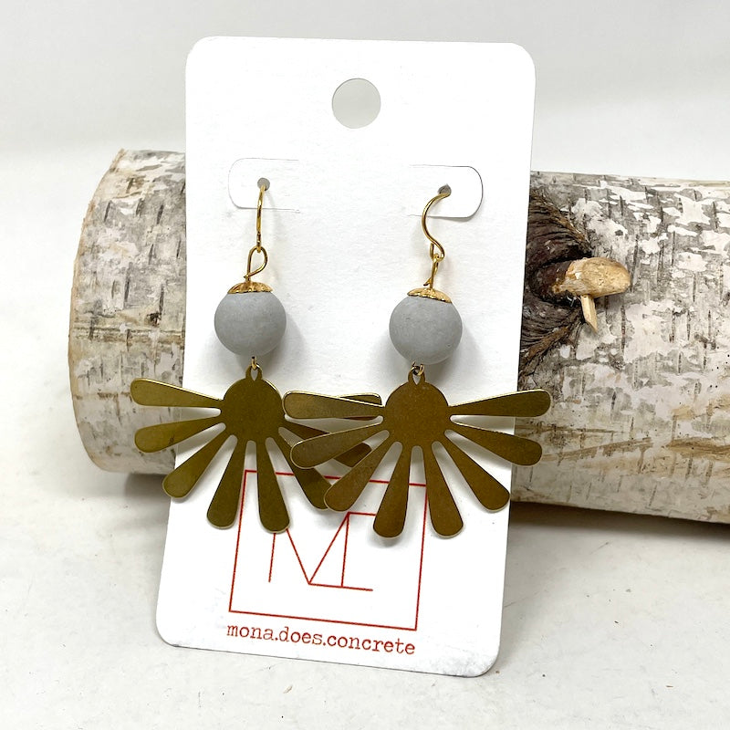 Earrings | Retro Flower