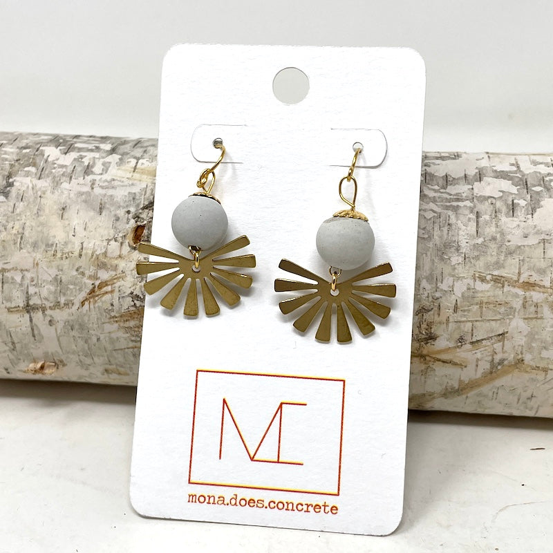 Earrings | Retro Flower