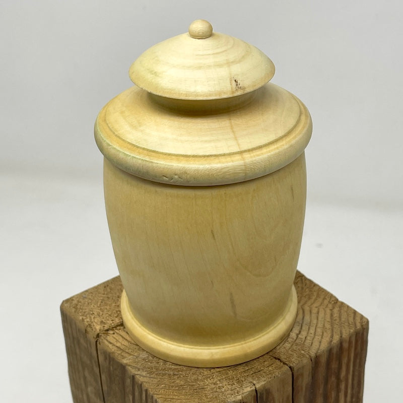 Wood Lidded Vessel