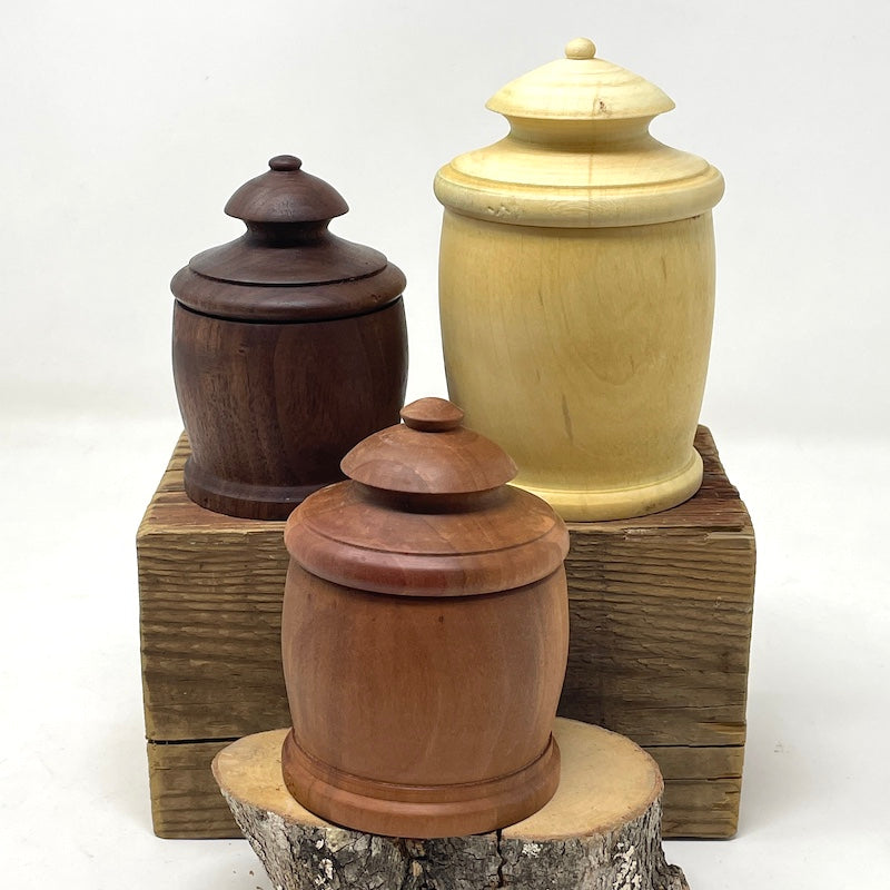 Wood Lidded Vessel