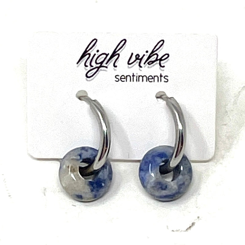 Earrings - Mini Hoops | Gem Candy | Stainless
