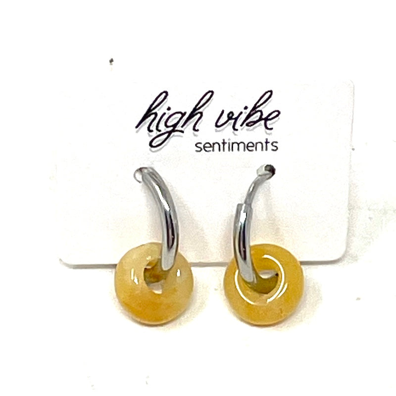 Earrings - Mini Hoops | Gem Candy | Stainless