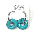 Earrings - Mega Hoops - Gem Candy | Stainless Steel