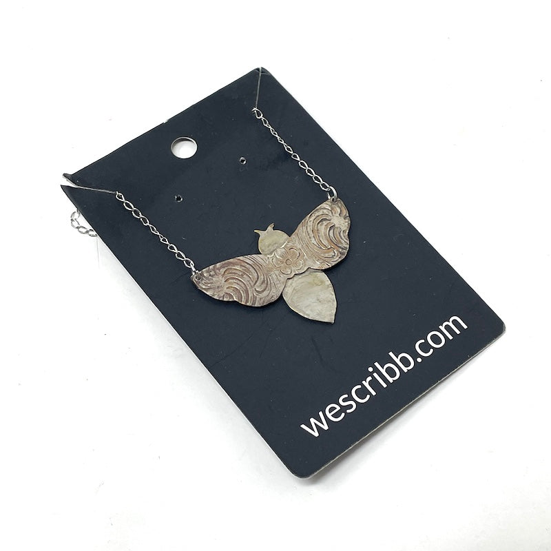 Necklace -Upcycled Metal