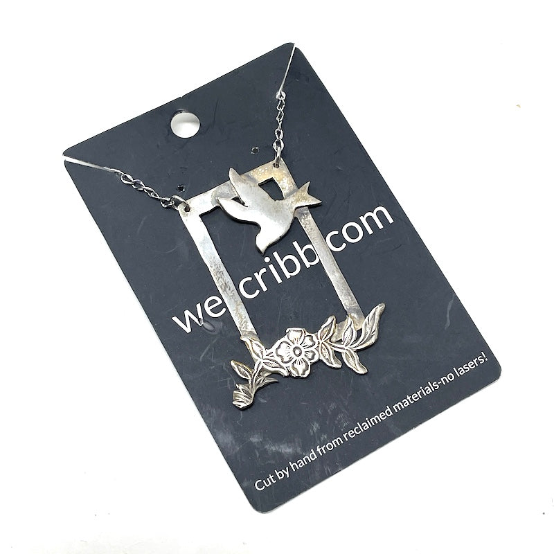Necklace -Upcycled Metal