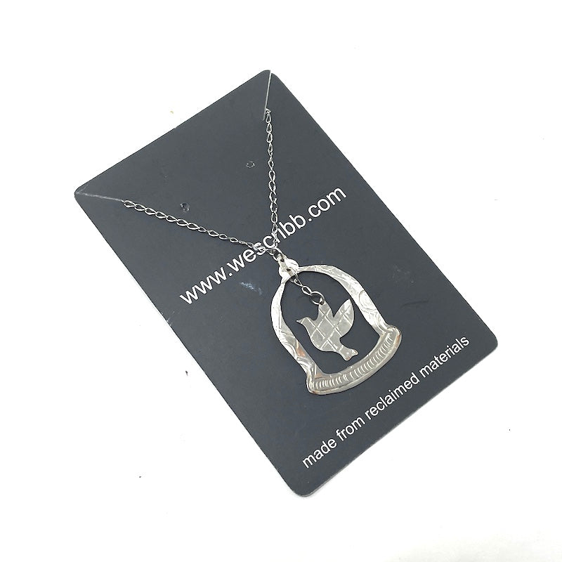 Necklace -Upcycled Metal