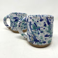Mug - Blue+Green Splatter
