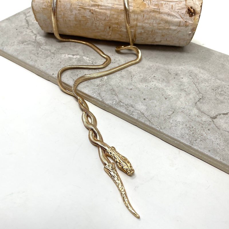 Necklace - Twisted Snake