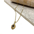Necklace - Vintage Sapphire