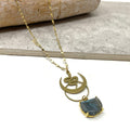 Necklace - Snake Moon | Labradorite