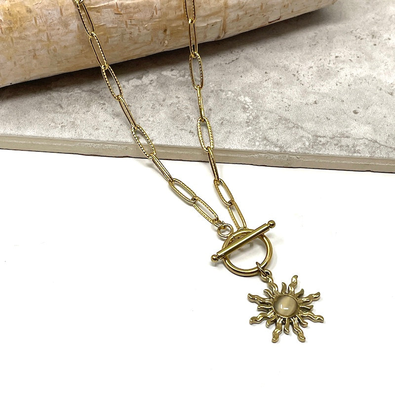 Necklace - Sun Toggle
