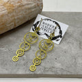 Earrings - Circles Cutout