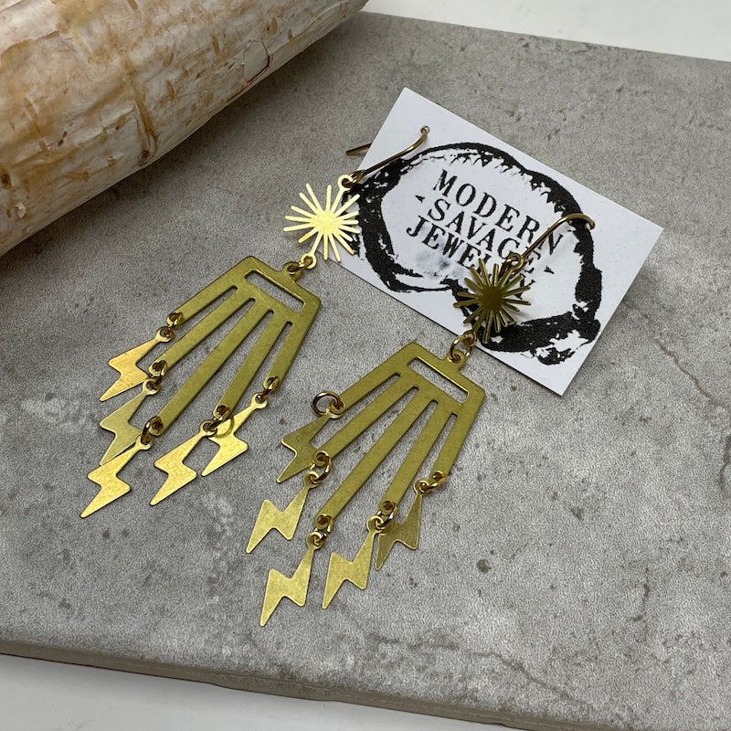 Earrings - Lightening Dangles